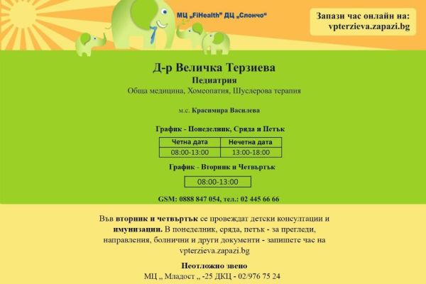 Д-р Величка Терзиева 